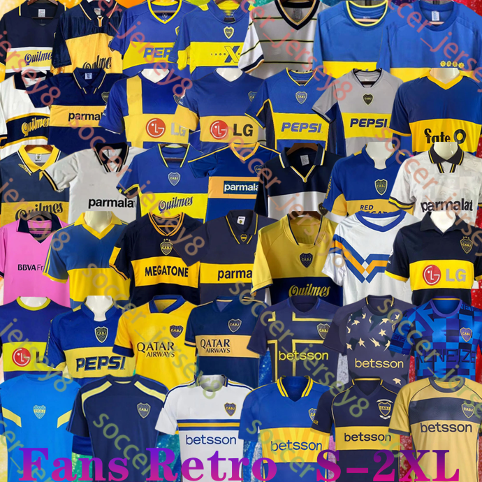 19 20 21 22 23 24 25 26 CAVANI Boca Juniors Soccer Jerseys Retro 1990 96 97 01 BENEDETTO MARADONA MARCOS ROJO 2025 2026 CARLITOS TEVEZ BARCO MEDINA LANGONI football shirt