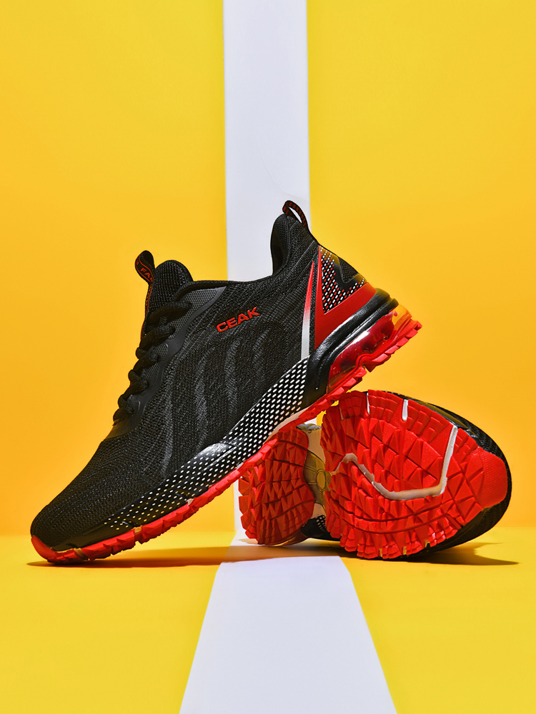 5029-Boys' Athleisure ShoesMen's ShoesPlus-Size Air Cushion Shoes, Flying Weaving Cross-border Popular Sneakers, Mesh Breathable Running Bas