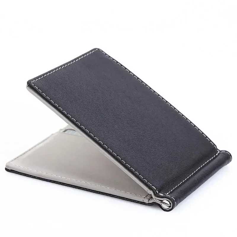 Brand Men Wallet Short Card Holder Wallets Purses PU Leather Mey Clips Solid Thin Wallet for Men Purses XJ250624