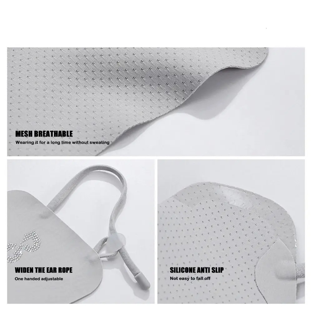 Summer Ice Silk Sun Protection Mask UPF50 Breathable Women Face Mask Canthus Protection Half Face Shield for Golf Sports 250624