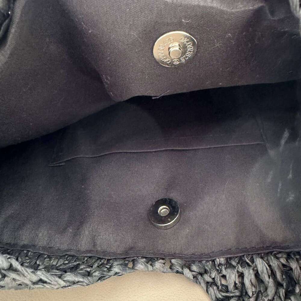 Bohemian Woven Beach Paper Rope Straw Shoulder Bag Summer Crochet Handbag Half Moon Shopper Purse Travel Soft Hobos Bags NEW