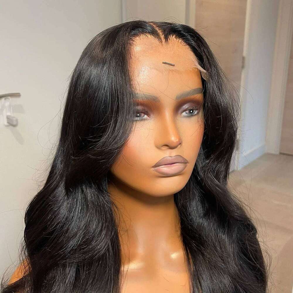 Glueless 5x5 Closure Body Wave Front Human Hair Wig Preplucked Brazilian Remy 13x6 13x4 Transparent Hd Lace Frontal Wigs