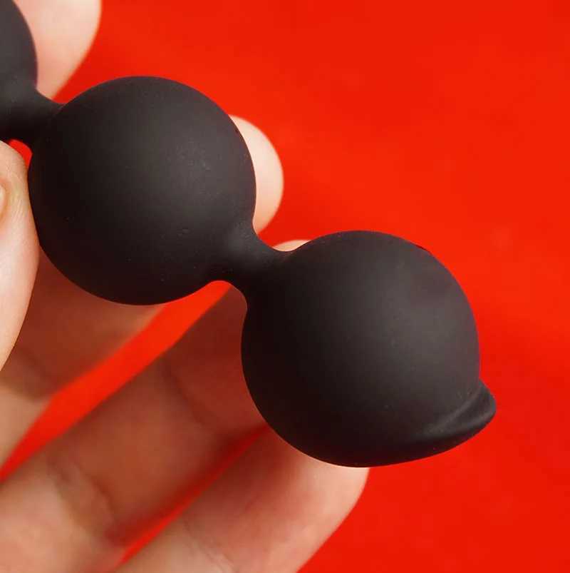 Silicone Anal Beads Balls Sex Toys Anal Plug Buttplug Butplug Butt Ass Plugs Training Trainer Diator W250624