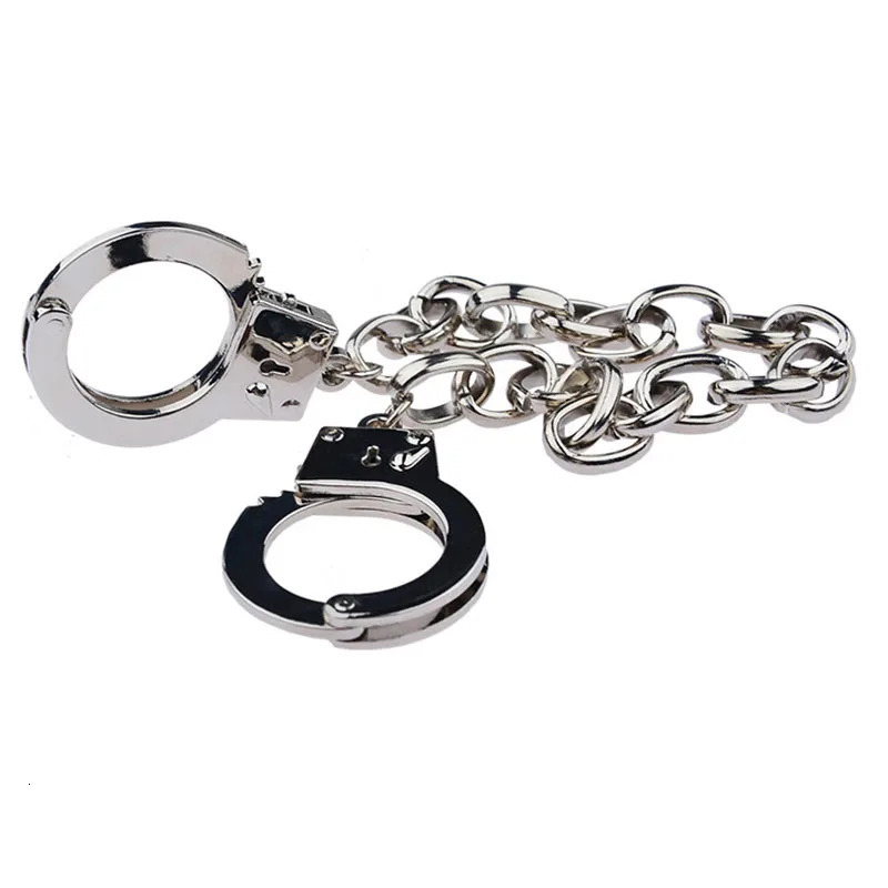 Unisex Adjustable Toe Lock Metal Chain Thumb Handcuffs BDSM Hand Foot Restraint Cuffs Erotic Sex Toys for Women Men 250624