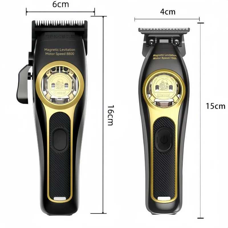 Kemei KM-2268 KM-2373 Professional Barber Electric Hair Clipper UV Coated Body USB Charging Salon Styling Kemei Trimmer. XJ250624