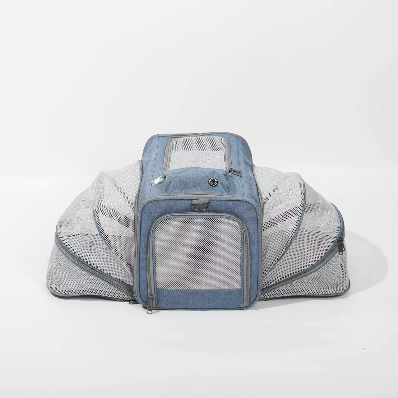 Cat Expansion Bag Four Seasons Universal Cat Bag Outdoor Portable Large Capacity Cat Bag Dog Bag Handheld Crossbody Pet Bag