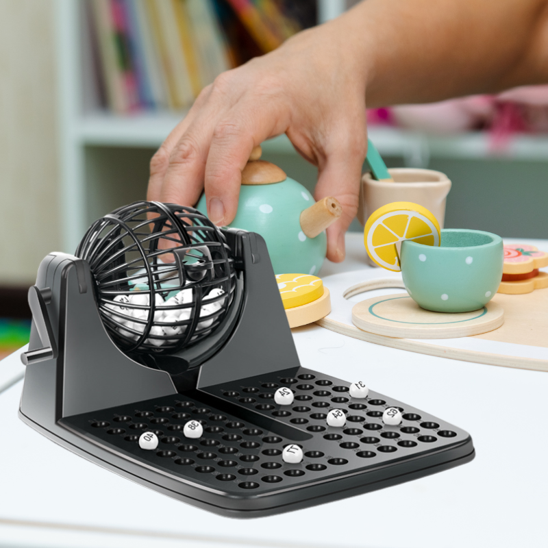 Interactive Union Lotto Bingo Machine for Fun Family Play