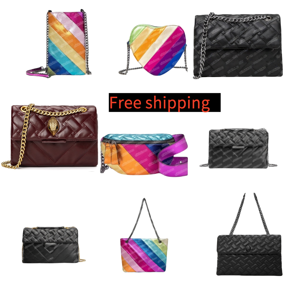 18CM 26CM 39CM KG Bag 2025 Purses And Handbags Women Shoulder Designer Bags Mini K Bag no box 2025 KKKK