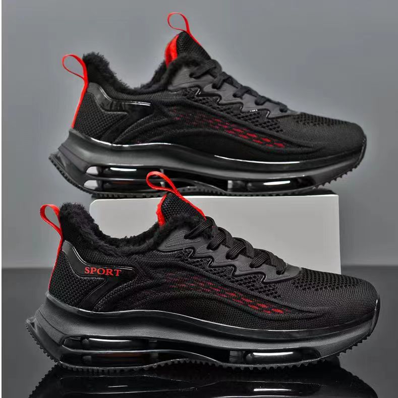 8021-Men's Shoes New Full Palm Air Cushion Running Shoes Trend Anti-slip Shock Absorbing Casual Sneakers Summer Daddy Tide Shoes