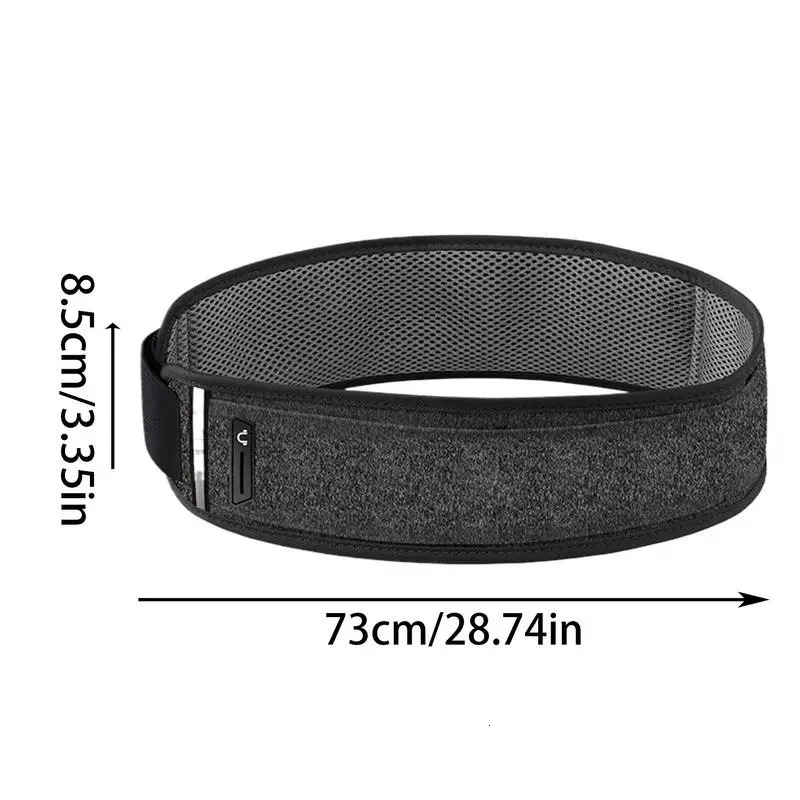 Slim Running Pouch Belt Adjustable Bag Waist Slim Fanny Pack Large Capacity Outdoor Sports Equipment Organizer Runners Pouch For 250624