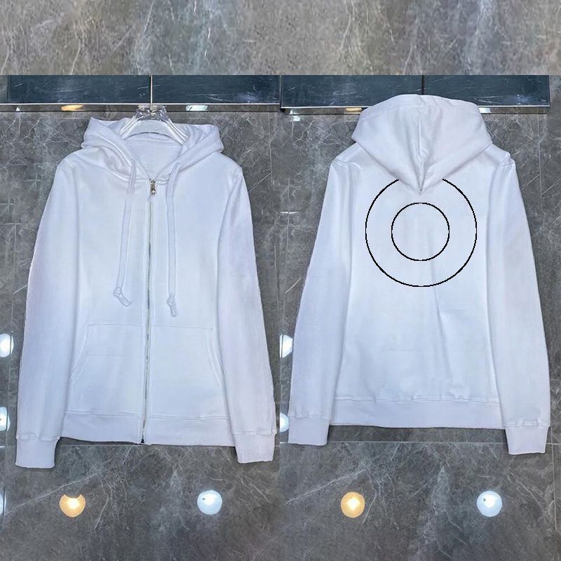 Men Designer Hoodies Sweatshirts Hooded Long Sleeves Jackets Loose Cotton Coat Mens Woman High-Quality Black White Streetwear