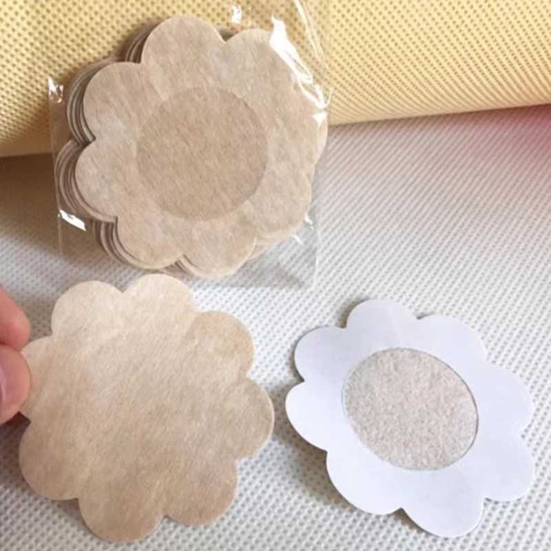 Disposable Round Shape Breast Patch Seamless Nipple Cover Stickers Breathable Self-adhesive New Summer Women Intimates W250624