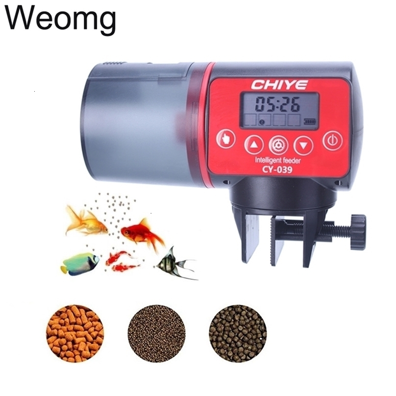 Automatic fish tank feeder intelligent timing automatic feeder aquarium goldfish feeder large capacity fish aquarium feeder 2506241