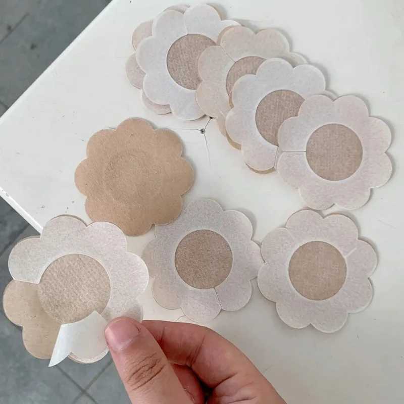 Disposable Round Shape Breast Patch Seamless Nipple Cover Stickers Breathable Self-adhesive New Summer Women Intimates W250624