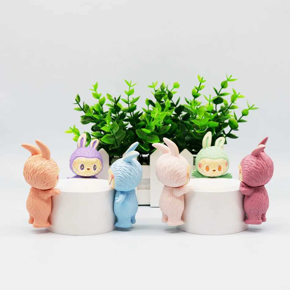 New Labubu Hippers Blind Box Figure Action Figurine Collection PVC Model Toys Doll Children Ornament Toy Birthday Gift in stock Y250624