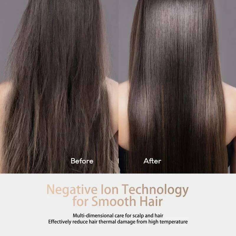 Tideway High-speed Hair Dryer Titanium Edition blow dryer Brushless Motor & Ionic Technology 4 Temperature Settings Thermo