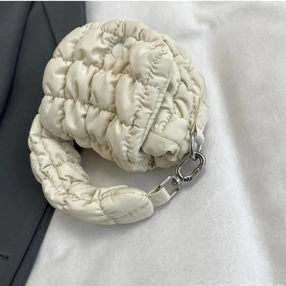 Cute Solid Color Cloud Pleated Coin Purse Mini Handbag Sling Small Wallet Korean Style Hanging Card Bag Travel R250624