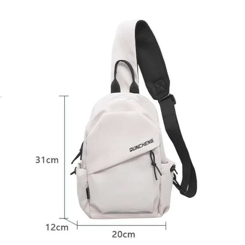 Mens Casual Chest Bag Student Fashion Sports Mountain Climbing Backpack Ladies Lightweight Shoulder Crossbody Bags for Men 250624