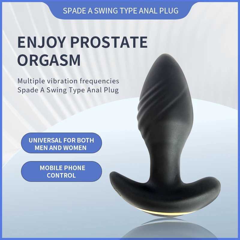 APP Control Mini Anal Vibrator Butt Plug for Men Prostate Massager Stimulator Female Masturbator Adult Sex Toy for Women Men Gay W250624