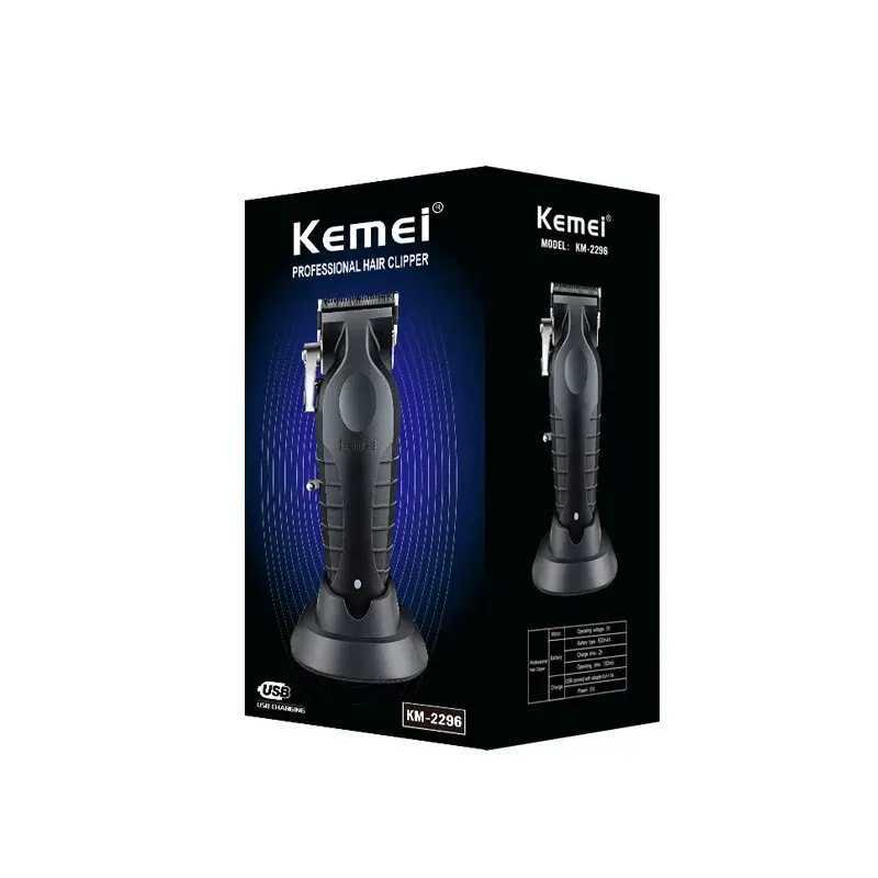 KEMEI Mens Professional Hair Clipper USB Adjustable Hair Clipper Set Beard Clipper Machine Hair Clipper KM-2296 XJ250624