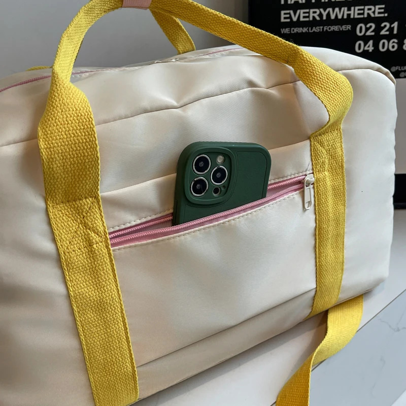 Yoga Swimming Fitness Bag Womens Short-Distance Business Trip Boarding Travel Bag Lightweight Luggage Storage Bag Travel Bag Travel Bag 250623