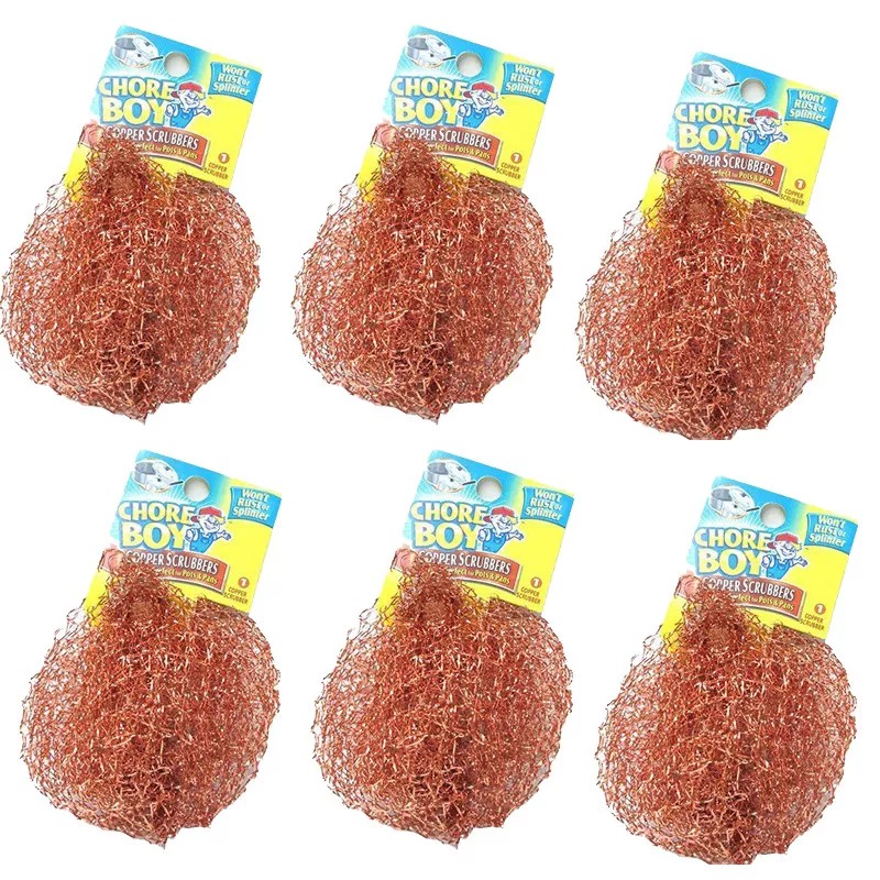 Scrubbers Chore Boy Ultimate Pure Copper Single Scrubbers | Fast Shipping!