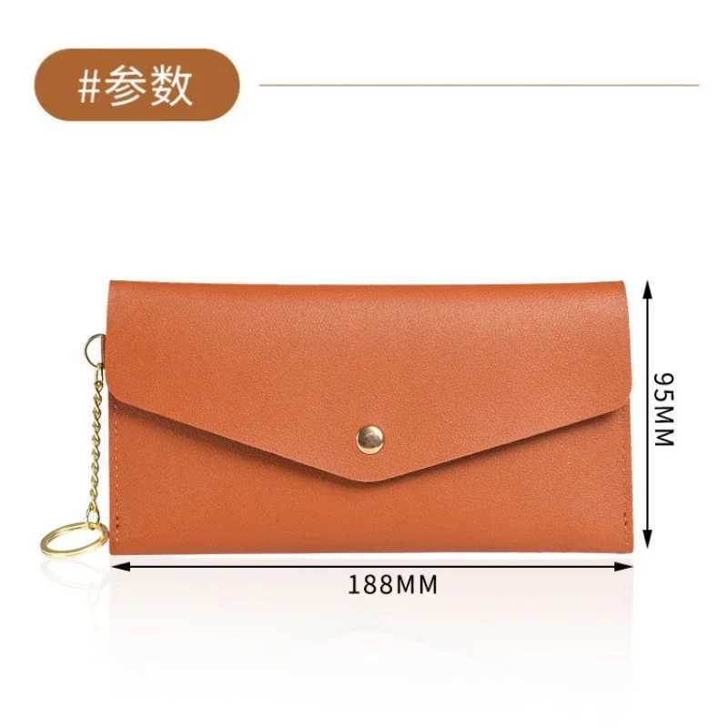 Portable Ins Phe Bags Rectangle PU Leather Phe Bag Birthday Gifts Card Holder Women Wallets Coin Purse Wallets XJ250624