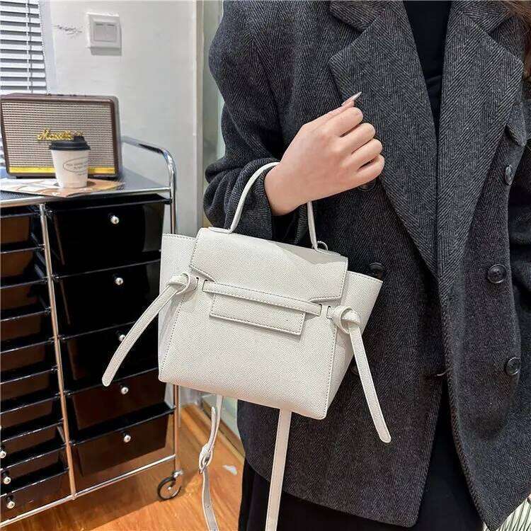 Spring 2025 PU Shoulder Bag With Magnetic Snap & Ed Detailing - Lightweight Adjustable For Commute/Daily Use