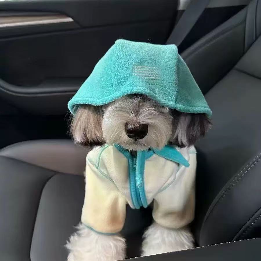 T540 Autumn/Winter Doggie Jacket by T540: Soft German Fabric Heated Hoodie Suit