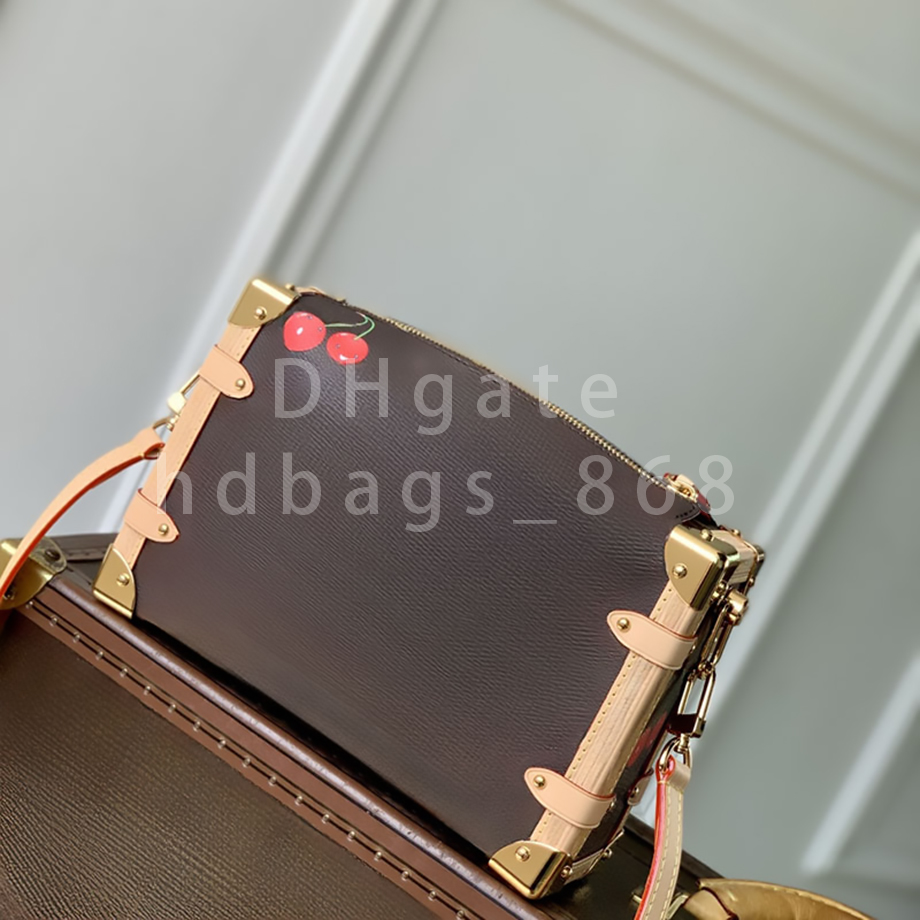 Side Trunk Bags MM Size Designer Handbags Shoulder Bags Fashion Crossbody bags 23.5CM Luxury 10A Mirror quality Genuine Leather With Box LS02B