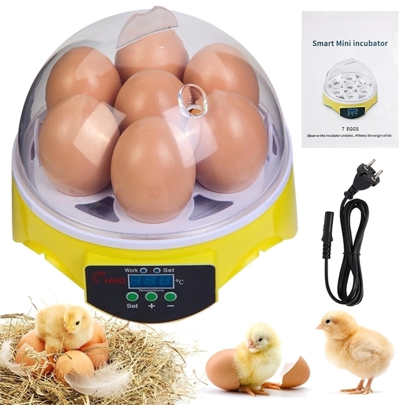 Intelligent Small-Sized 7-Piece Automatic Constant Temperature Incubator For Incubating Chickens Ducks And Quails. 250624