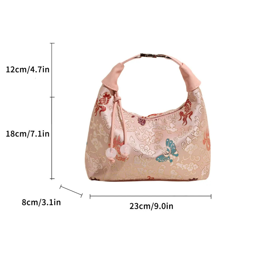 Embroidery Chinese Style Small Crossbody Bags for Women y ner Silk Handbags and Purses Shoulder Bag Sac a main 250624