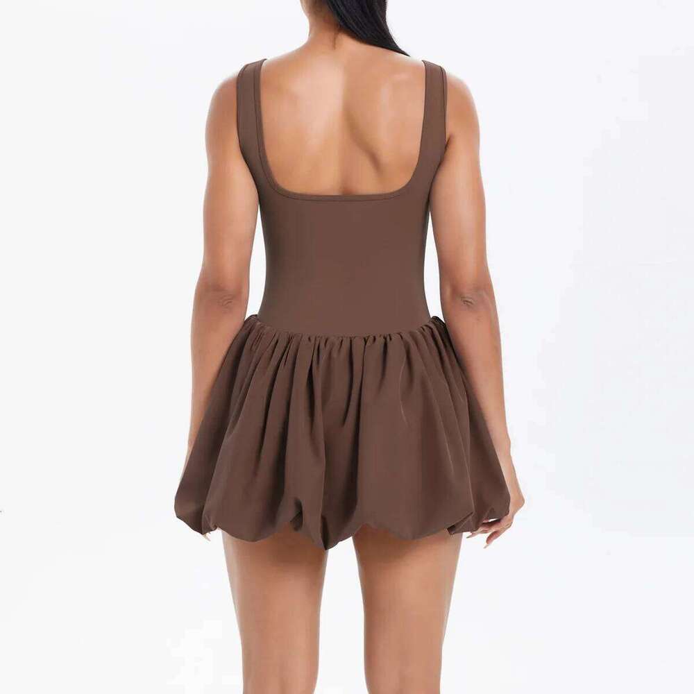 Dance Ballet Dress Gym Push up Running Tennis Sports 2025 New Women Yoga Set Sexy Anti Glare One-Piece Jumpsuit