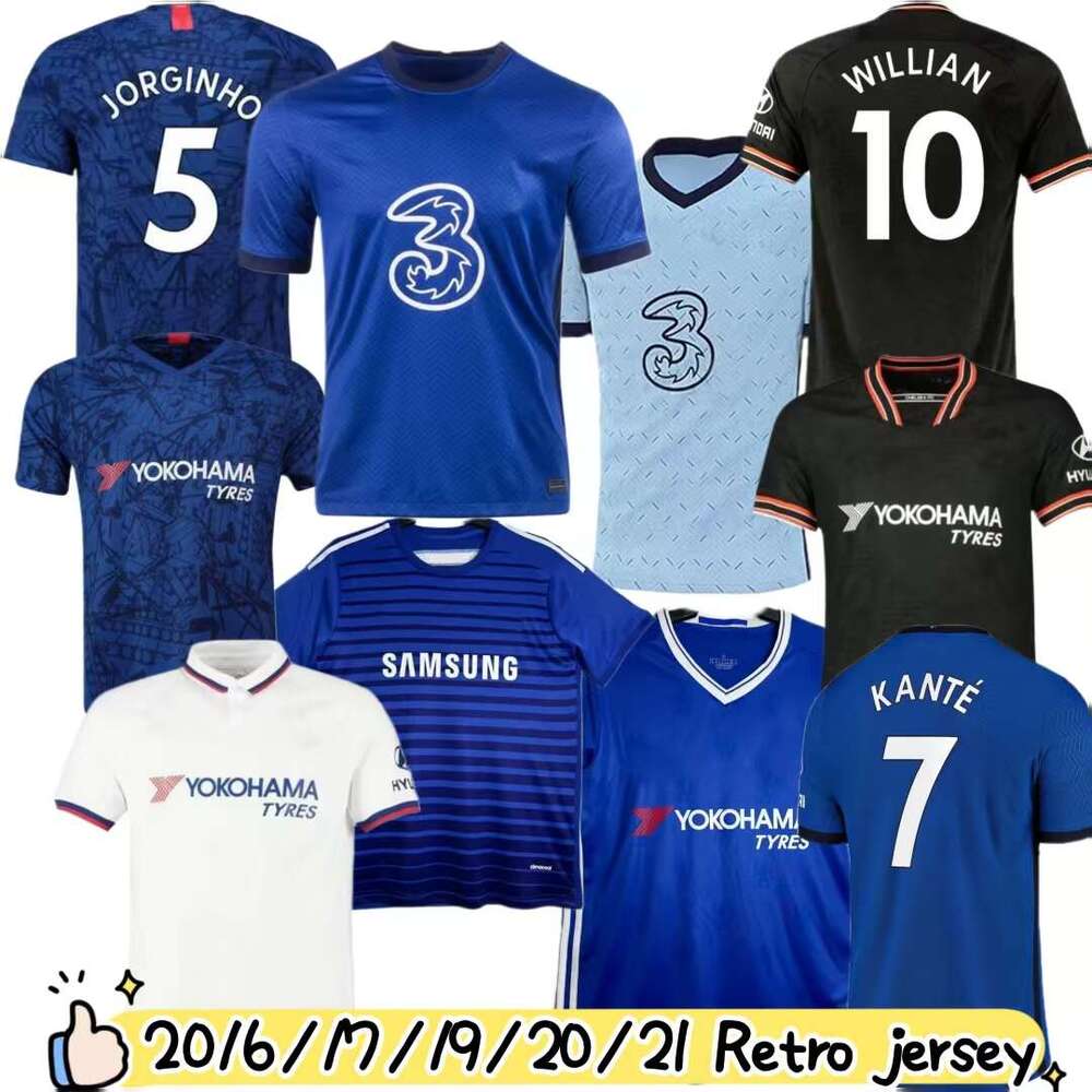 Retrio soccer jersey 16 17 19 20 21 final CFC WERNER Soccer JerseysMOUNT JORGINHO KANTE HAZARD RUDIGER HAVERTZ PULISIC T.SIA ZIYECH CHILWELL WILLIAN football shirt