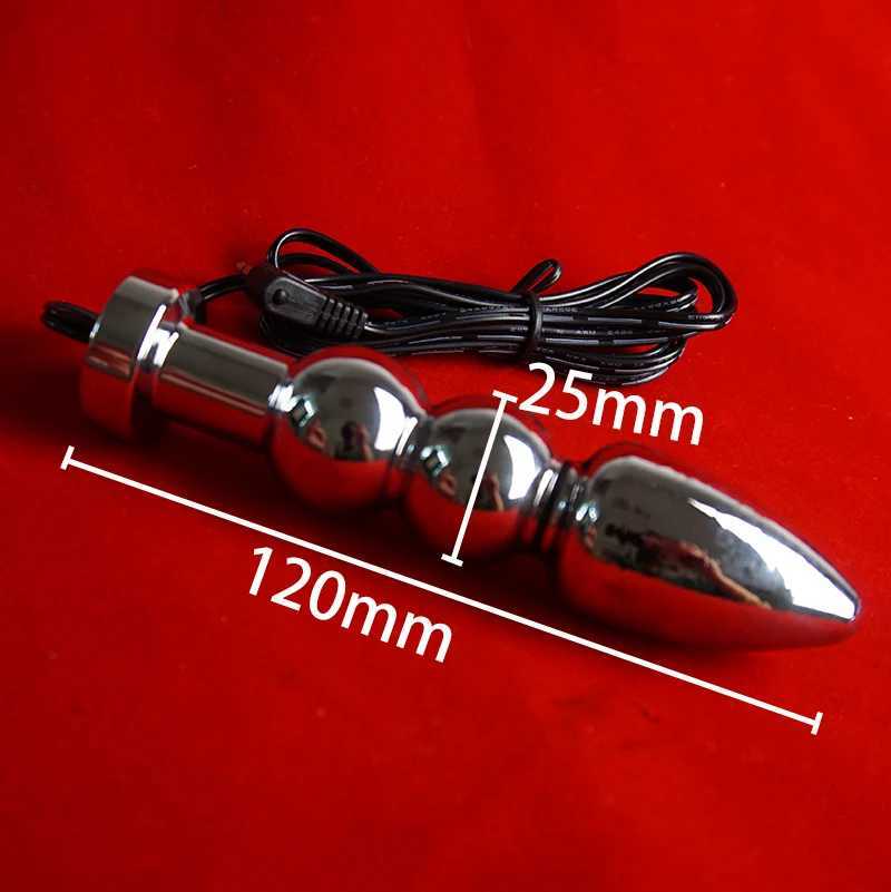 Electro Anal Butt Plug Sex Toys Electric Shock BDSM Vagina Anus Ass Dilator Electrostimulator Electrosex Electroshock Estim W250624