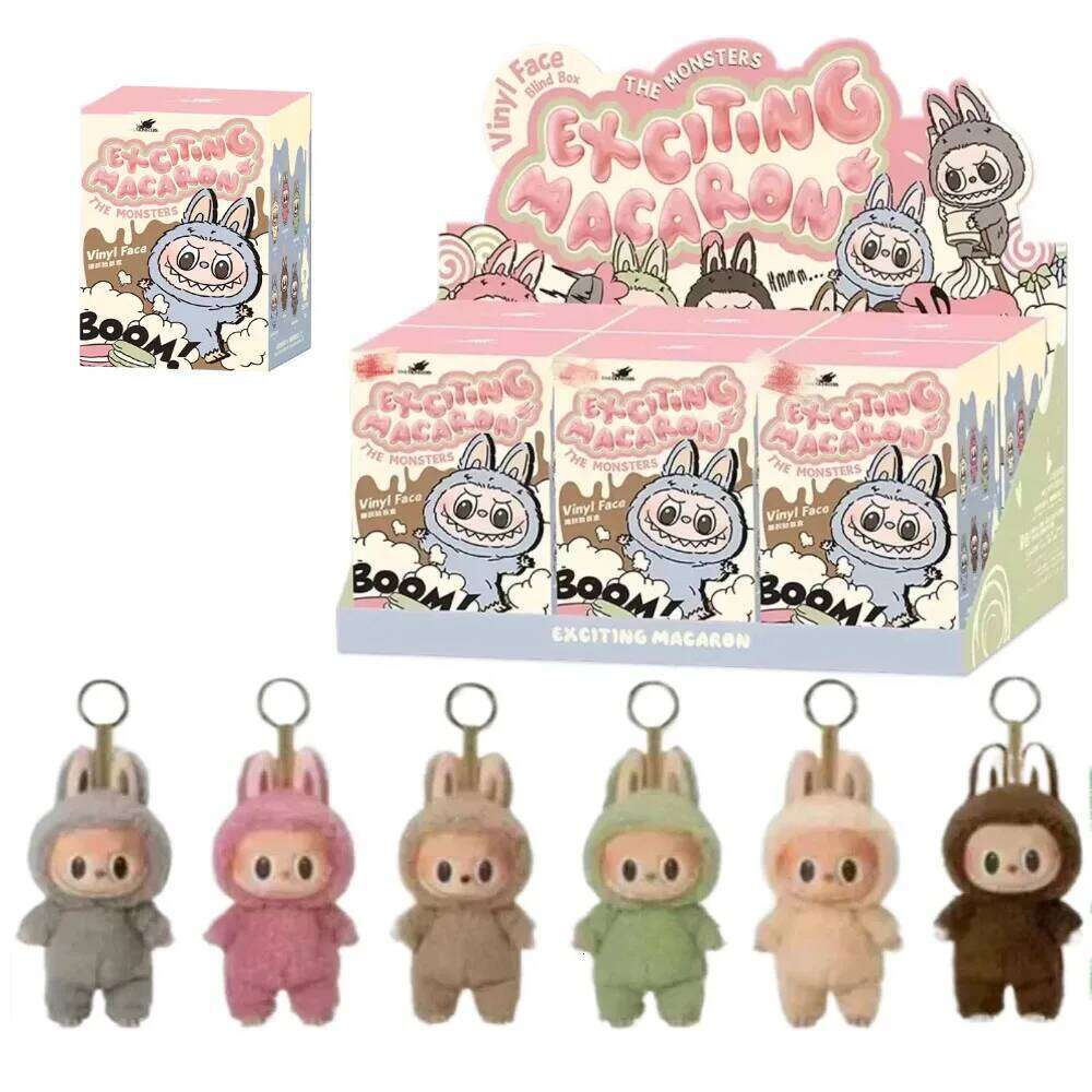 Miniso Lcky Angel series Blind box Figure PVC key Backpack pendant Decoration Accessory Model Kids Toy Doll Gift