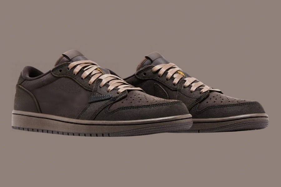 Top Quality Basketball Shoes 1s Low OG Velvet Brown Dark Mocha Releases Original Box Free Shipping!