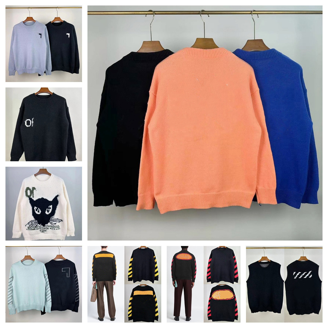 Sweater Hoodies Designer Mens Sweater Hoodie Jumper Pullover Long Sleeve Casual Round Neck Polo Mens Jumpers Knitted Sweater Size S-2XL