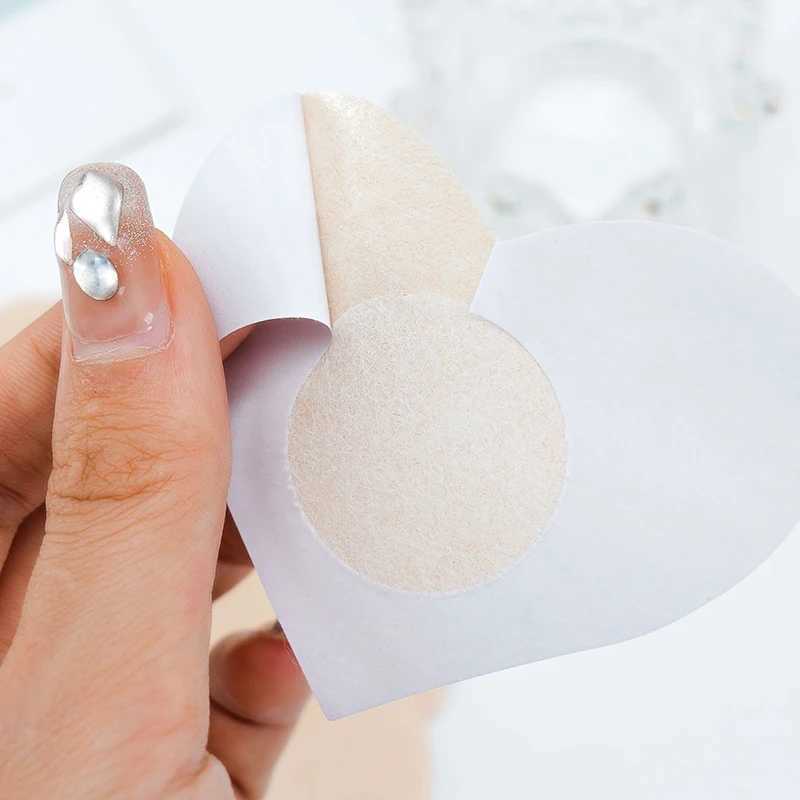 20pcs Womens Invisible Breast Lift Tape Overlays on Nipple Chest Accessories Stickers Adhesive Sticky Reusable Invisible BrasW250624