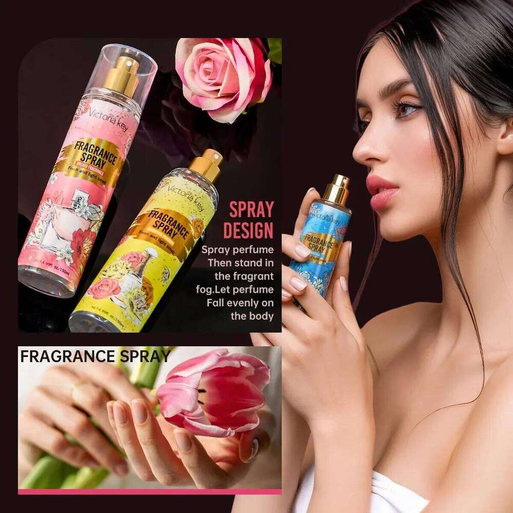 150ML Flower Tone Alcohol-free Body Spray Lasting Fragrance Ladies Perfume Woman Perfumes