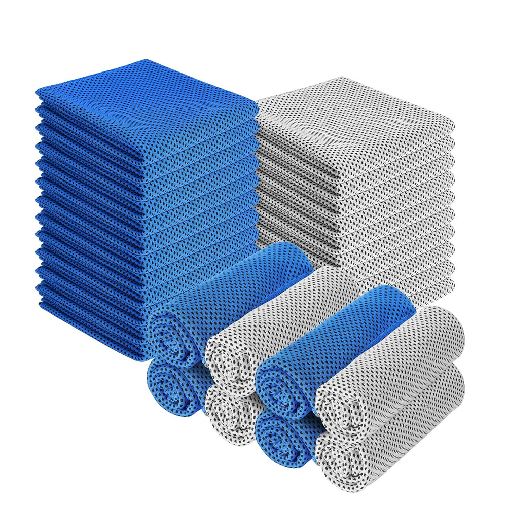 Wholesale Quick Dry Sports Towel Custom Summer Gym Sports Reactive Printed Instant Cold Ice Cooling Towel