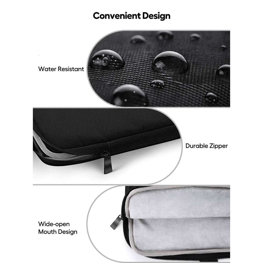 UPERFECT 22" Portable Monitor Case Polyester Laptop Sleeve Protective Computer Cover Carrying Bag Briefcase For Inch MAX 22
