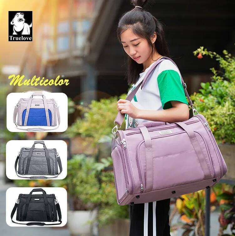 Truelove Bag Breathable Large Space Foldable Water-Pepellent Pet Backpack Outdoor Travel Use For Dog And Cat Tlx3971