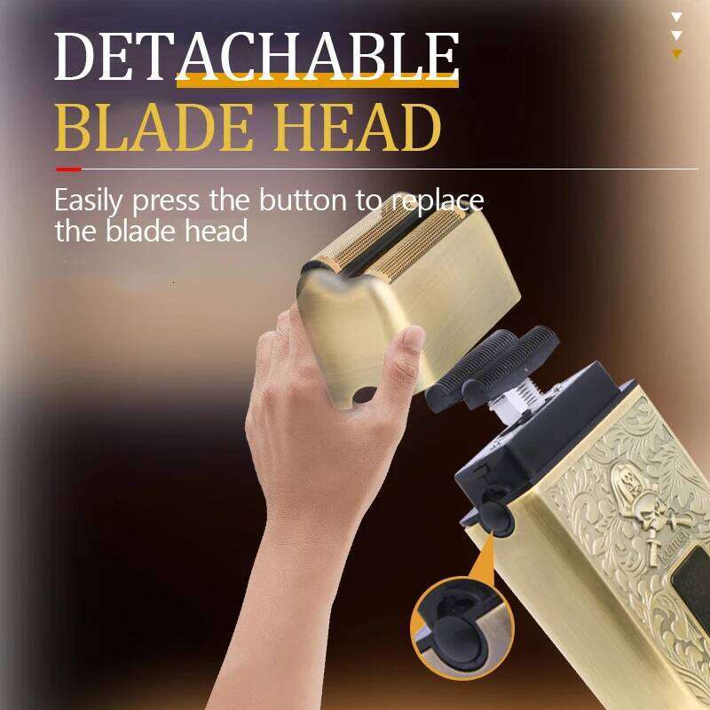 KEMEI Professional Electric Digital Mini Men's Shaver USB Charging Long Lasting LCD Display Hair Clipper Km-T101