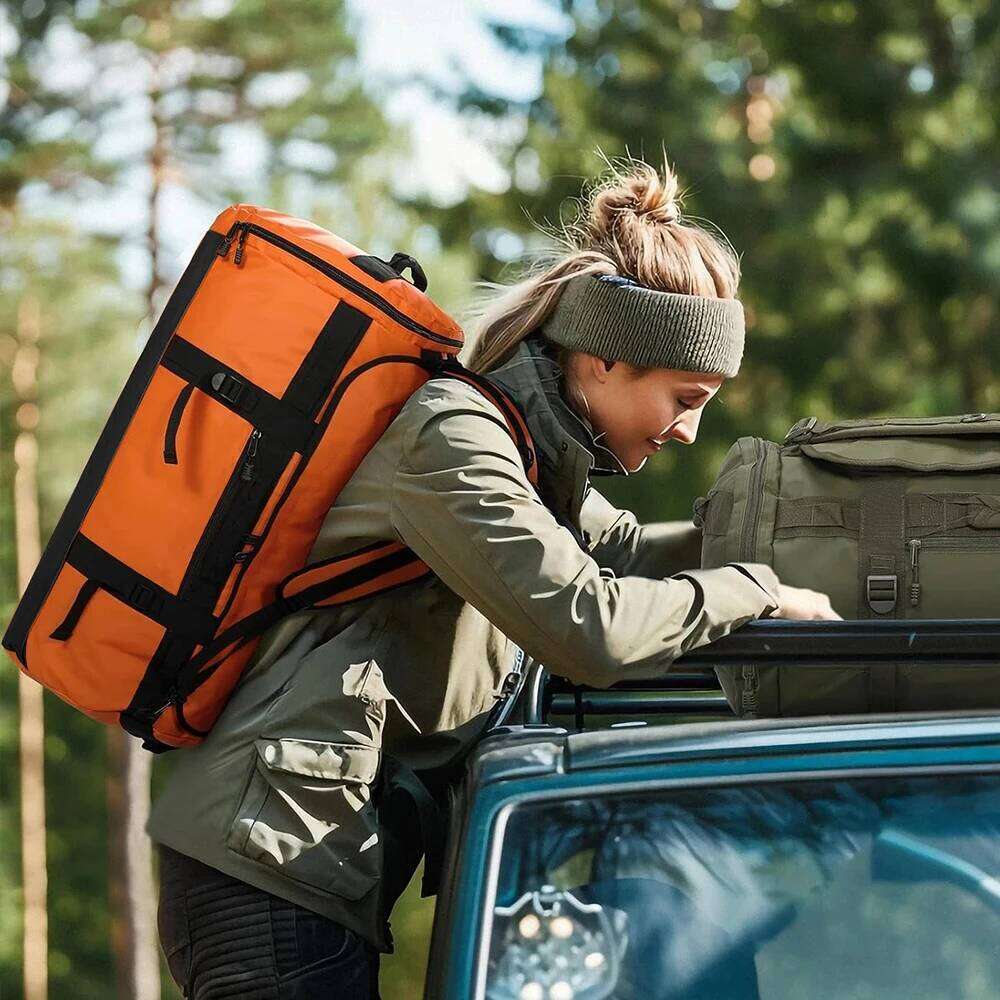 120L Pack Dry Bag Mountaineering Bag, Camping And Hiking Backpack, Waterproof Large-Capacity Multi-Functional Bag