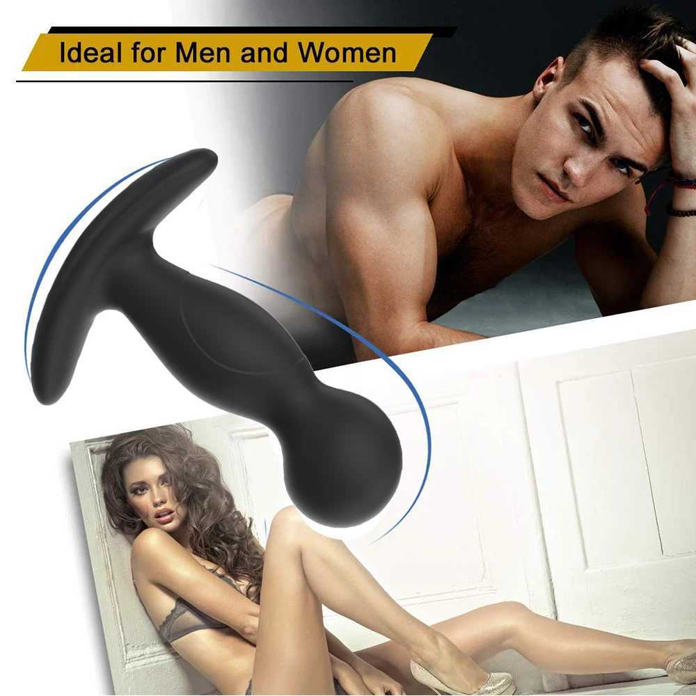 Beginner Soft Silicone Anal Plug for Men Women Anal Sex Toy Easy to Clean Butt Plug Prostate Stimulator for Men Adult Supplies W250624