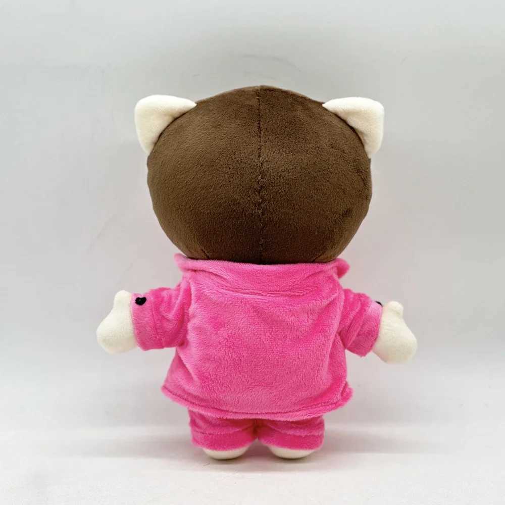 Sanrio New Hello Kitty Mac Miller Plush Doll Pink Suit Boy Plush Toy Figure Stuffed Toys Cute Boys Girls Christmas Gift 24cmw250701