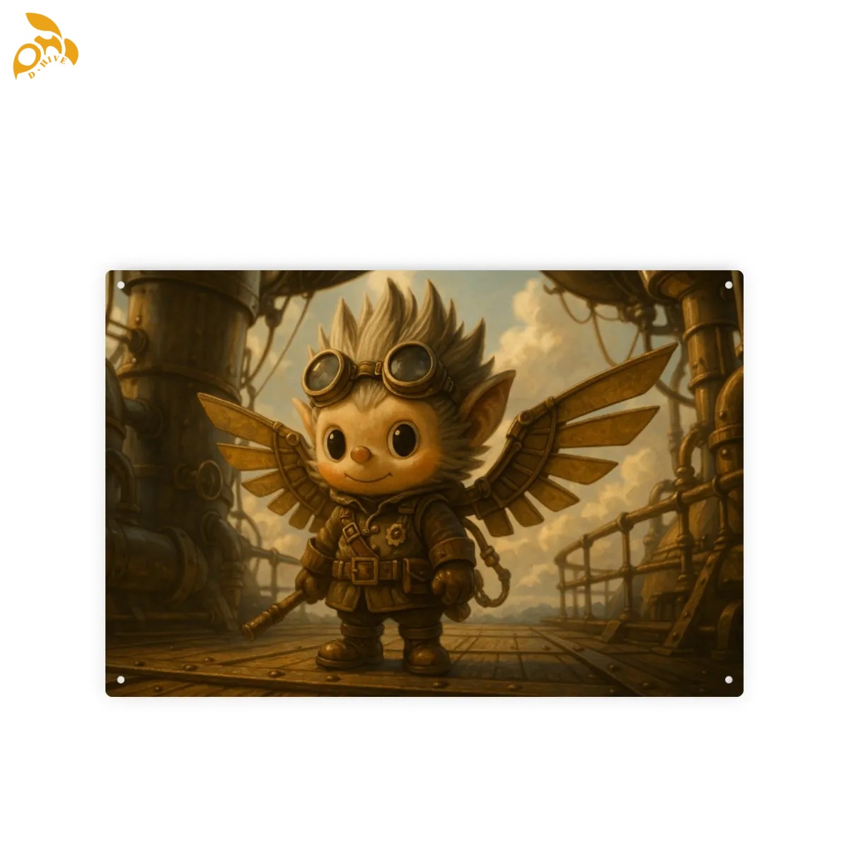 free shipping of customized fashionable American metal wall art 3:2 with exquisite patterns from US