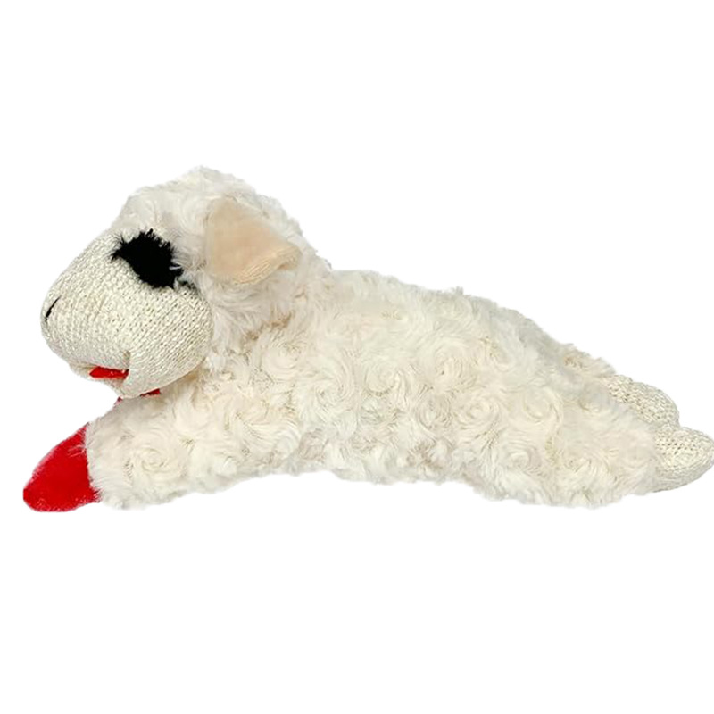 Pet toys that make sounds, are chewy and can relieve boredom, dog plush toys, cute dream sheep, bb cries, and companion dolls