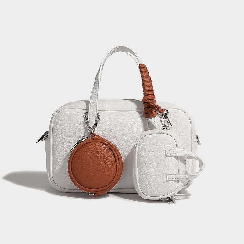 Niche Fashion Boston Bowling Autumn Winter New Mother Daughter Single Shoulder Crossbody Bag